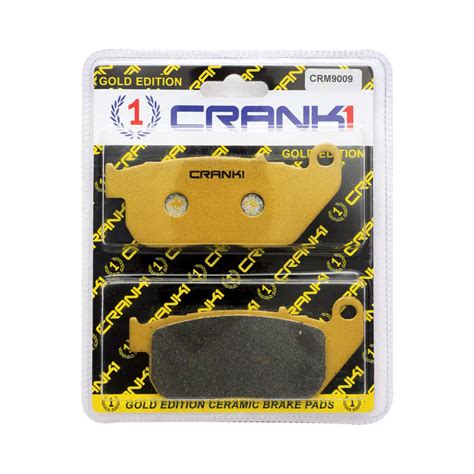 BRAKE PAD FOR FRONT TVS RTR 160-CRM9009-CRANK1 – Ryders Arena