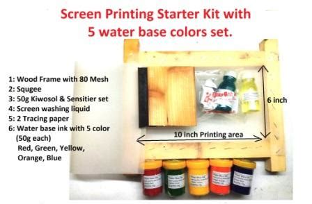 Image result for Screenprint Starter Kit