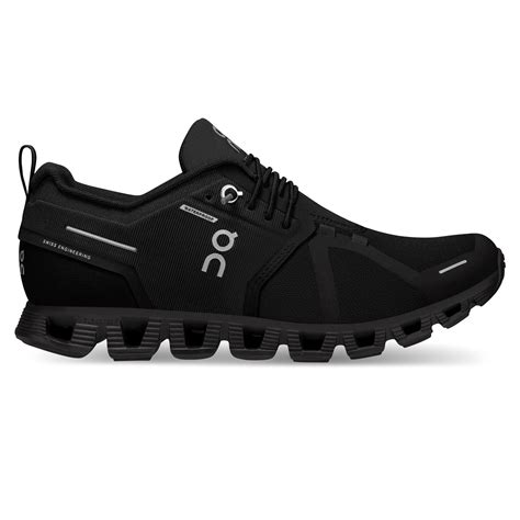 Cloud 5 Waterproof - All Black | Waterproof running shoes, Waterproof ...