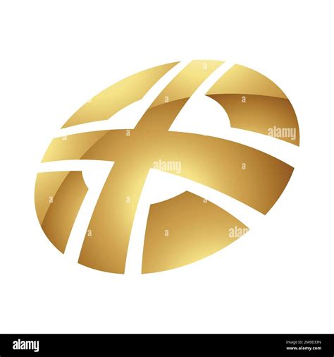 Golden Letter X Symbol on a White Background - Icon 3 Stock Vector Image & Art - Alamy - Letter X Symbol
