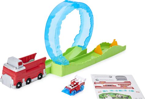 PAW Patrol True Metal Ultimate Fire Rescue Track Set with Exclusive ...