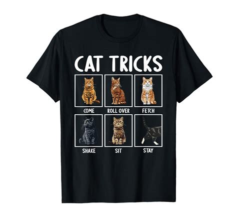 Cats Funny Cat Tricks T-Shirt | Cat hacks, Funny cat tee, Cats