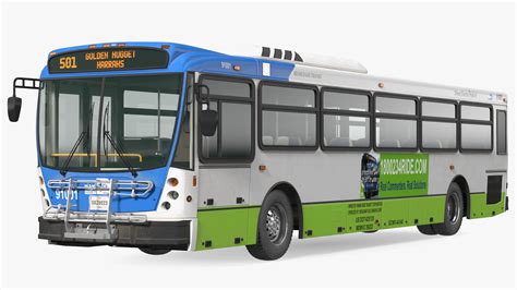 Bus Nabi 416 Miami Dade Transit Simple Interior 3D | 3D Molier ...