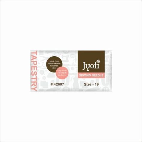 Hand sewing needle - Jyoti Needle Compact ( 30C) Manufacturer from New ...