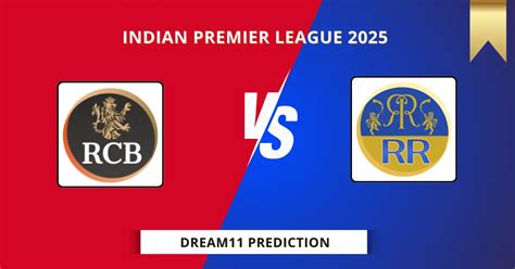 RCB vs RR Dream11 Prediction: Pitch Report & Stats [IPL 2025]