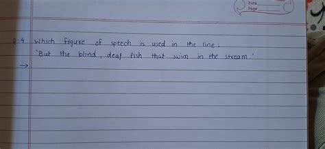 What is figure of speech in this image's line??? - Brainly.in