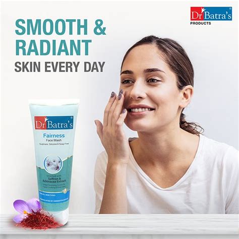 Dr Batra's Fairness Face Wash Sulphate, Silicone & Soap Free Enriched