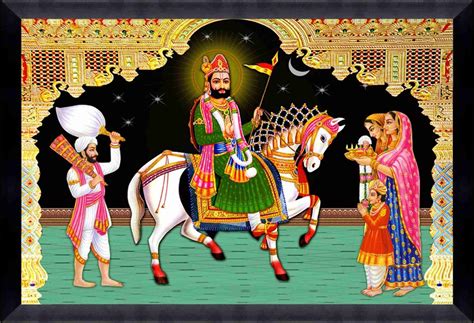 CATALOGWALA God Ramdevpir Beautiful Digital Photo Frame Digital Reprint ...