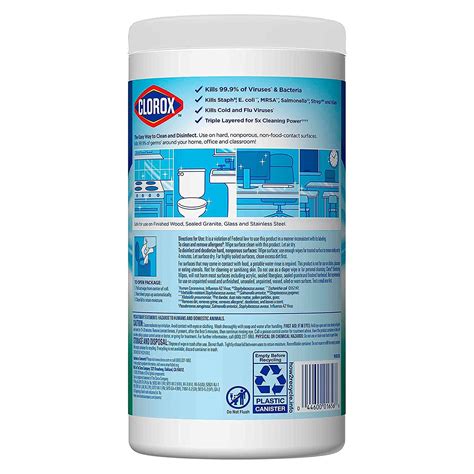 Clorox Disinfecting Wet Wipes Fresh Scent Bleach Free 75 pcs Online at ...