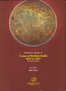 Standard Catalogue Of Coins Of British India 1835 To 1947: Buy Standard ...