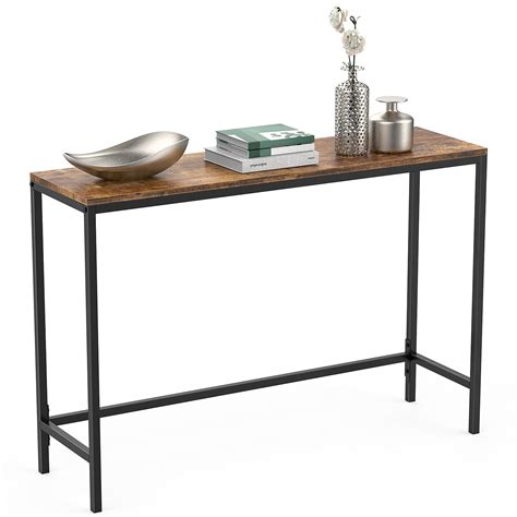 Yesker Console Sofa Table, Industrial Hallway Tables for Entryway ...