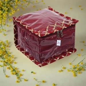 Heart Home Gota Check Jewellery Kit with 10 Detachable Pouch|Small ...