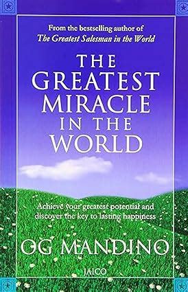 THE GREATEST MIRACLE IN THE WORLD – Jayam Book Centre