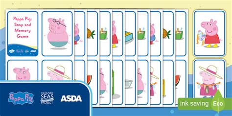 FREE! - Peppa Pig Snap Game | Teaching Resources | Twinkl