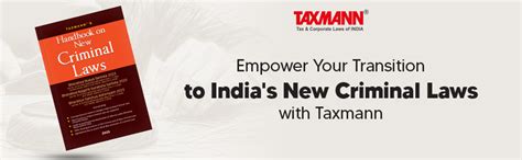 Buy Taxmann's Handbook on New Criminal Laws – Detailed, in-depth [450 ...