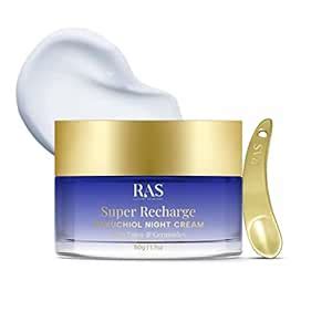 Ras Super Recharge Night Cream with Bakuchiol (Natural Retinol ...