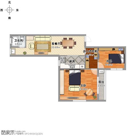 一款非常漂亮的小二层自建房屋设计图，造价15万左右，经济实用 - 二层别墅设计图 - 别墅图纸商城