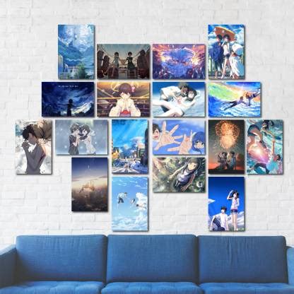 Weathering with you - Anime-Japanese manga WALL DECOR | PACK OF 18 wall ...