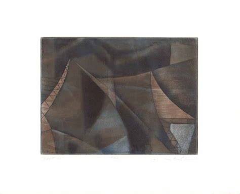 Tent II, 1977 by John K. Esler - 15 X 18 Inches (Etching Numbered & Si ...