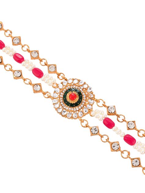 Buy Traditional Rajputi Matha Patti Mehri Headchain for Women Online at ...