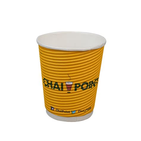 210ml Ripple Wall Takeaway Cup – Thoran Papers
