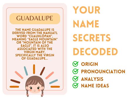 Guadalupe - Catholicism Girl Name Meaning and Pronunciation