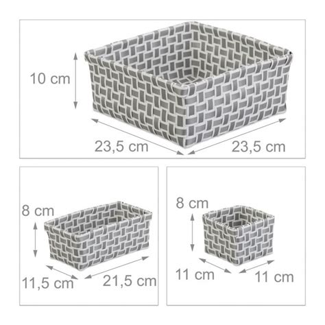 Set of 4 Storage Baskets