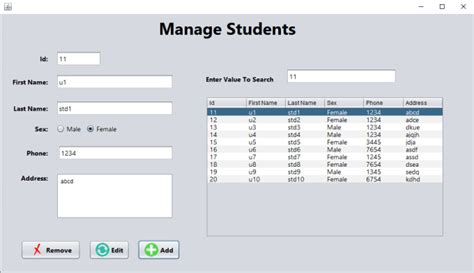 Image result for Java GUI Projects
