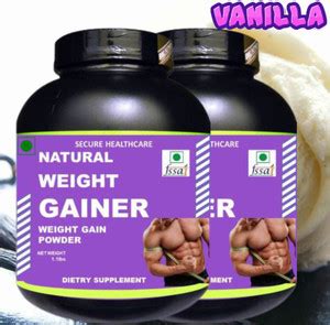 Zemaica Healthcare Natural Weight Gainer, Protein Supplement, Flavor ...
