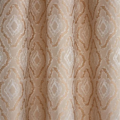 Buy Sketch Eden Set of 2 Jacquard Room Darkening Window Curtains from ...