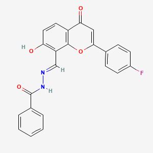 Urease-IN-3 | C23H15FN2O4 | CID 163408943 - PubChem