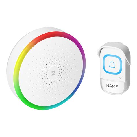 ENTIKO AC, wireless mains-powered doorbell, learning system, 60 sounds ...