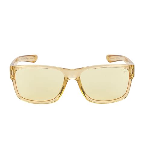 Vintage Transparent Yellow Frame Blue Ray Lens Full Rim| 400% UV ...