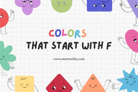 190+ Colors That Start With F (Names, Hex, RGB, CMYK)