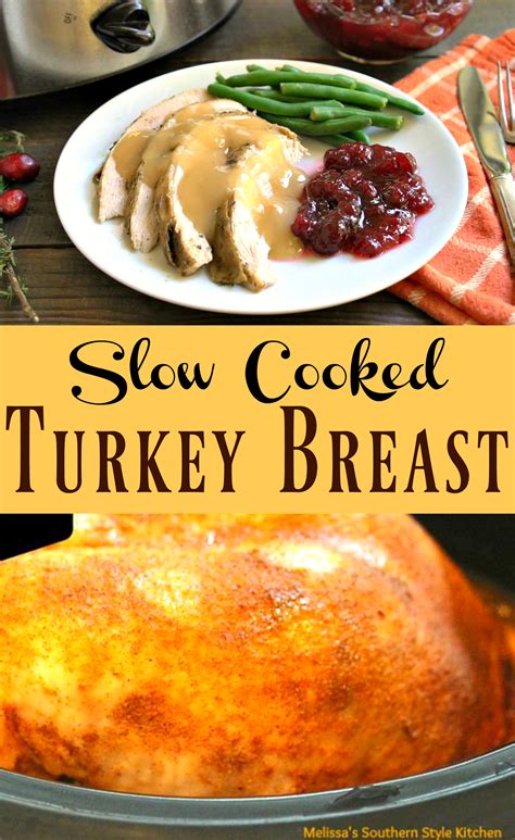 Slow Cooked Turkey Breast - melissassouthernstylekitchen.com