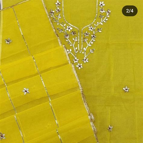 Kota Doriya Gotta Patti Work Unstitched Suit. – fab-persona