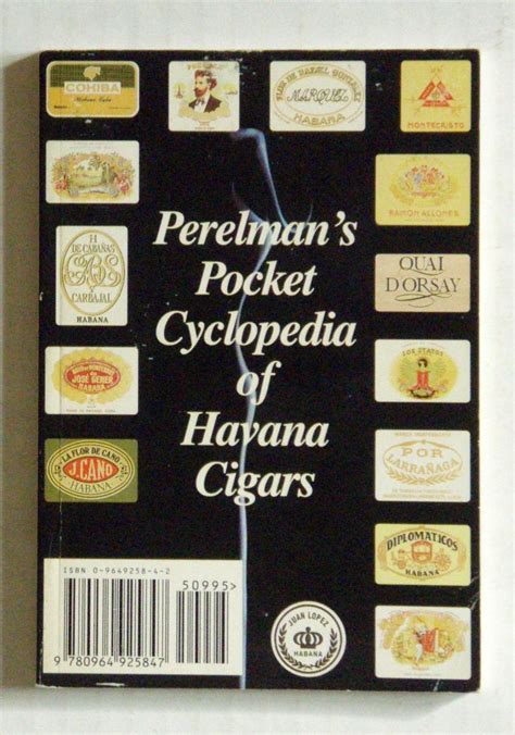 Perelman's Pocket Cyclopedia of Havana Cigars : Perelman, Richard B ...