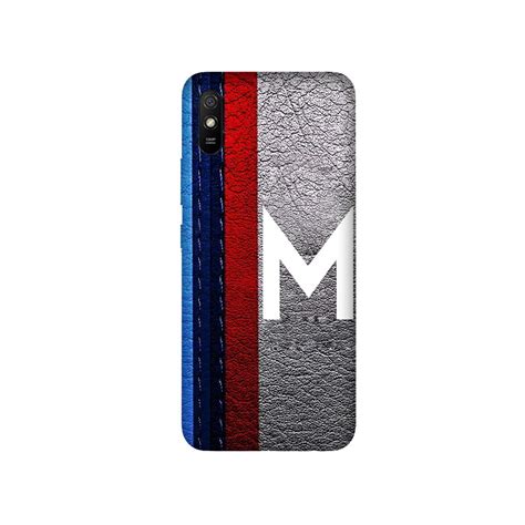 PIXRAS[M Alphabet Leather Texture] Printed Design TPU Slim Soft ...