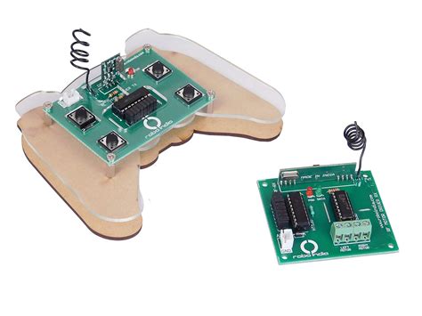 Joystick and Wireless RF Motor Driver RF 434MHz for Robot Control ...