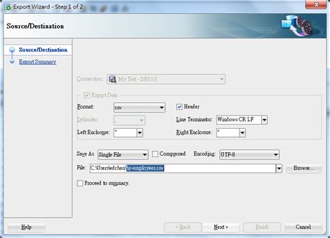 Export CSV File to Dql DB Using Cmd 的图像结果