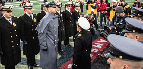 The United States Naval Academy commissions officers into the United States Marine Corps and United