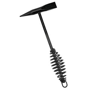 Luckyweld Welding Chipping Hammer/Slag Hammer with Coil Spring Handle ...