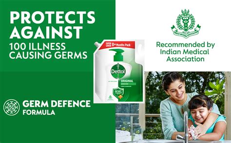 Dettol Liquid Handwash Refill - Original Hand Wash- 1500ml | Germ ...