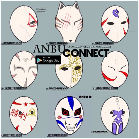 Pin by tony deng on JAPAN | Anbu mask, Mask, Black ops