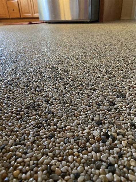 Pebble flooring flexing : r/epoxy
