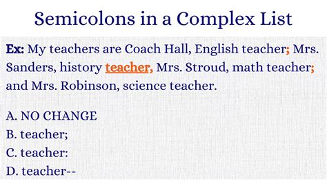 Image result for How to Use Semicolon Examples