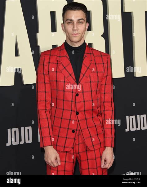 Luke Brandon Field arrives at the JOJO RABBIT Los Angeles Premiere held ...