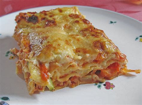 Gemüse   Lasagne vegetarisch (Rezept mit Bild) von  