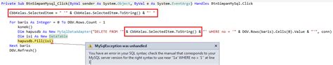 Image result for MySQL Delete Insert Update Hindi