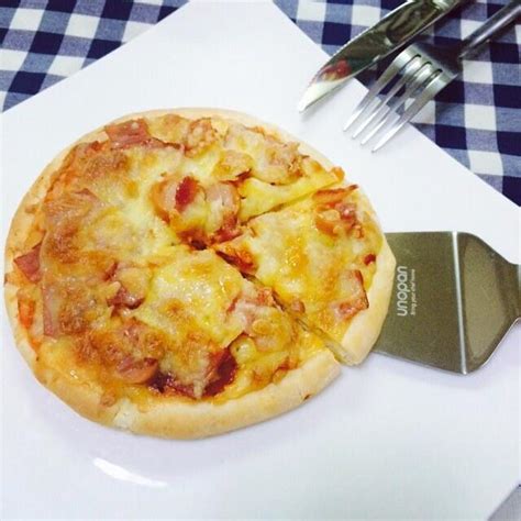 【芝士培根火腿披萨Pizza的做法步骤图】Jy_初心 _下厨房
